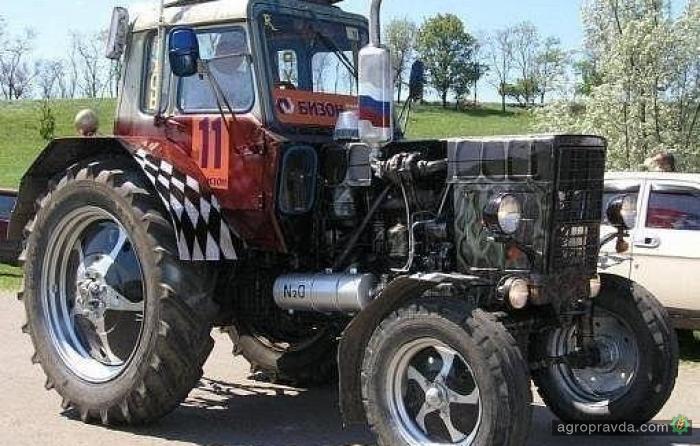 Фото машин тюнингованных тракторов (58 фото)