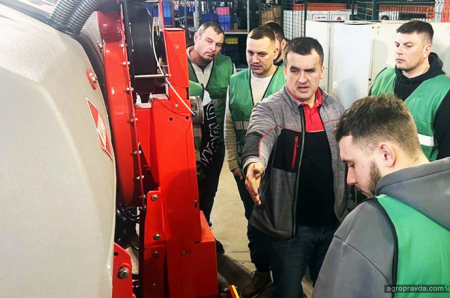 «АБА «Астра» продовжує навчання сервісних інженерів по техниці KUHN