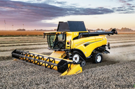 New Holland презентує оновлені інтелектуальні технології для комбайнів CX