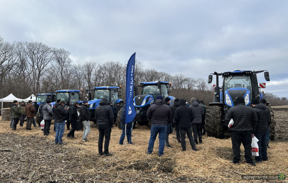 На Харківщині в грудні пройшов День поля New Holland