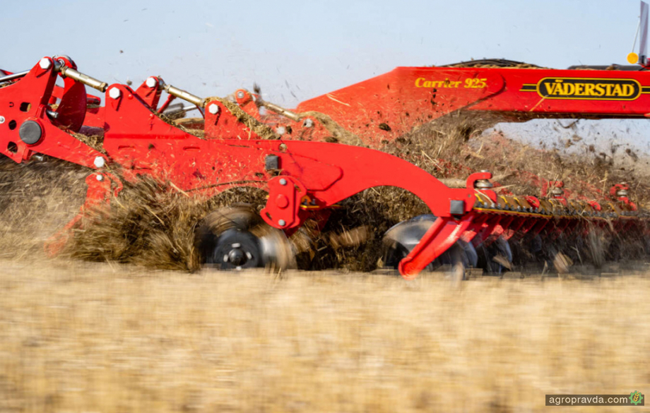 Як Väderstad Carrier 925 із CrossCutter Disc адаптується до різних типів ґрунтів
