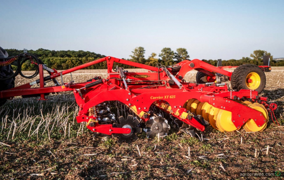 Дисковий культиватор Carrier XT 625 — інтенсивний обробіток легких ґрунтів