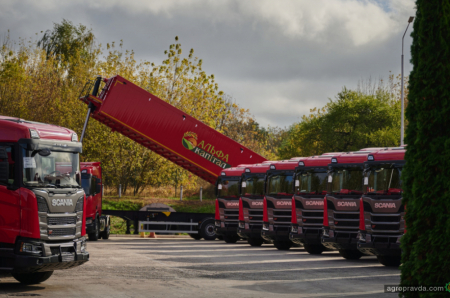 Група компаній «Альфа-Капітал» придбала велику партію зерновозів Scania