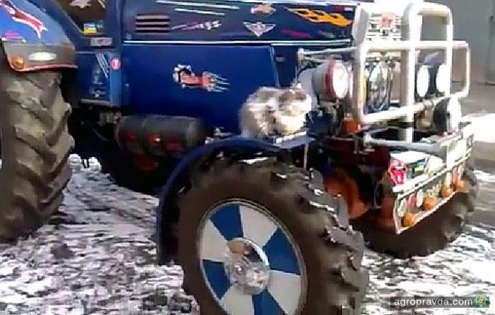 Колхозный тюнинг трактора: видео