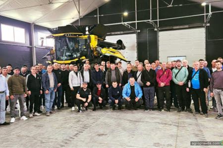 В Україні пройшла навчальна сесія для операторів техніки New Holland
