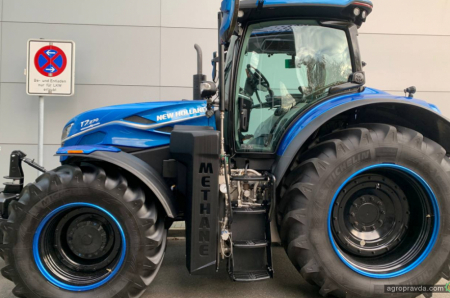 New Holland продемонстрував нову генерацію метанових тракторів