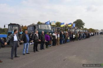 Как сегодня протестовали украинские фермеры. Фото