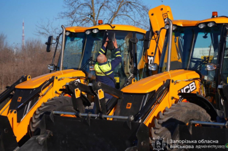 Комунальники Запоріжжя отримали партію спецтехніки