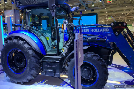 New Holland представив повністю електричний трактор T4 Electric Power