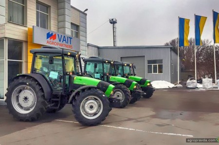 В Украину пришла новая партия тракторов Deutz-Fahr Agrofarm
