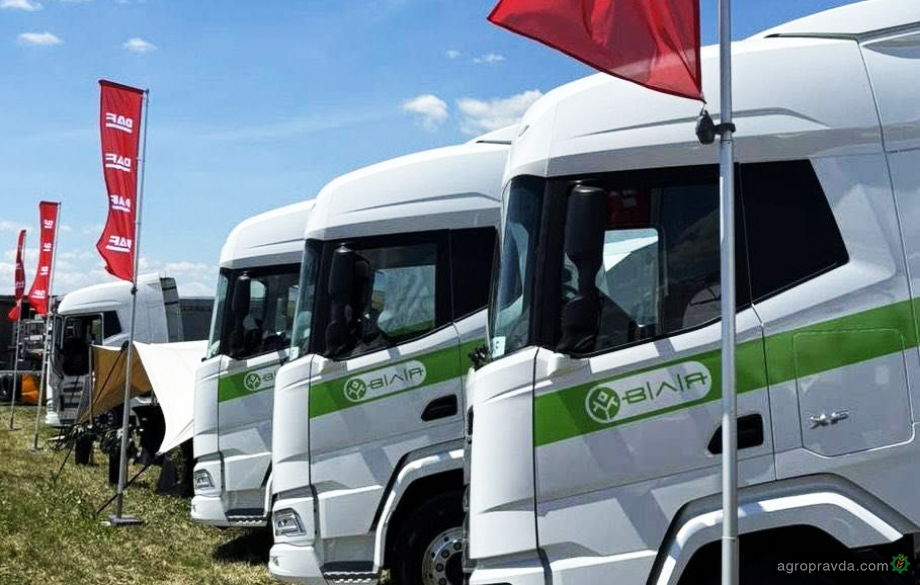 DAF представив першу партію тягачів поставлених для агрохолдингу