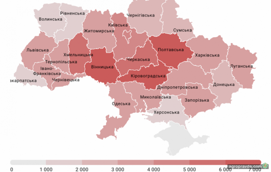 Сколько стоит аренда украинской земли и где она дороже всего