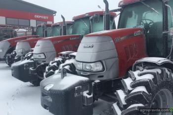 Зимние тракторы Case IH. Фото