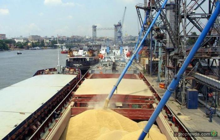 На порты Азова приходится лишь 5% экспорта зерновых