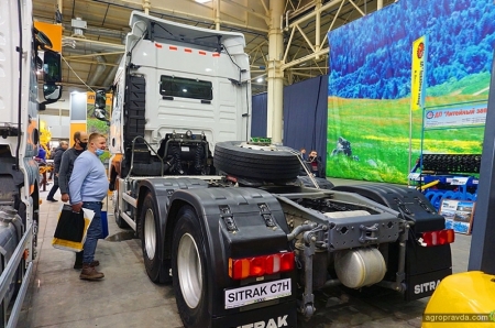 На украинском рынке представили две модели SITRAK для региональных перевозок