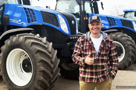 Агрохолдинг ІМК закупив партію високопотужних тракторів New Holland T8.440 Genesis
