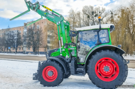В Україну ексклюзивно поставили унікальний трактор Fendt 211S Vario