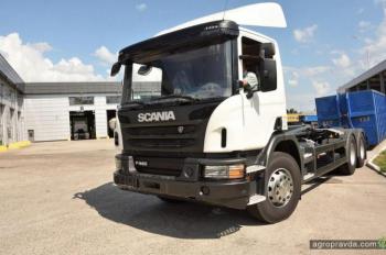 Scania поставила в Украину партию внедорожных контейнеровозов