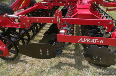 Які котки пропонуються для дискових борін DUCAT від Lozova Machinery