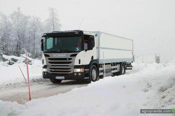 Зимний тест-драйв Scania. Фото
