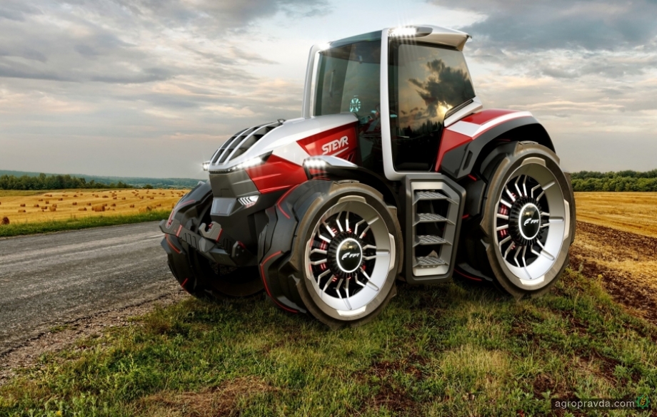 Концептуальный трактор Steyr получил награду за дизайн