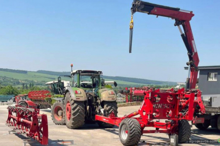 Новий коток-подрібнювач HORSCH Cultro 12 TC вже працює в полі на Вінниччині