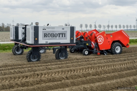Dewulf разрабатывает робота для выращивания картофеля