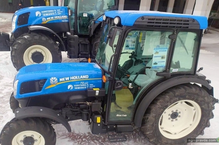 В Україні продемонстрували новий компактний трактор New Holland