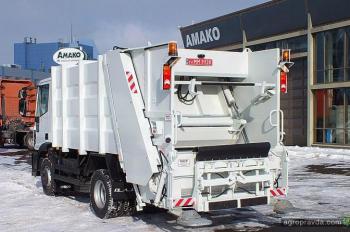 В Украине разработан новый мусоровоз на шасси IVECO
