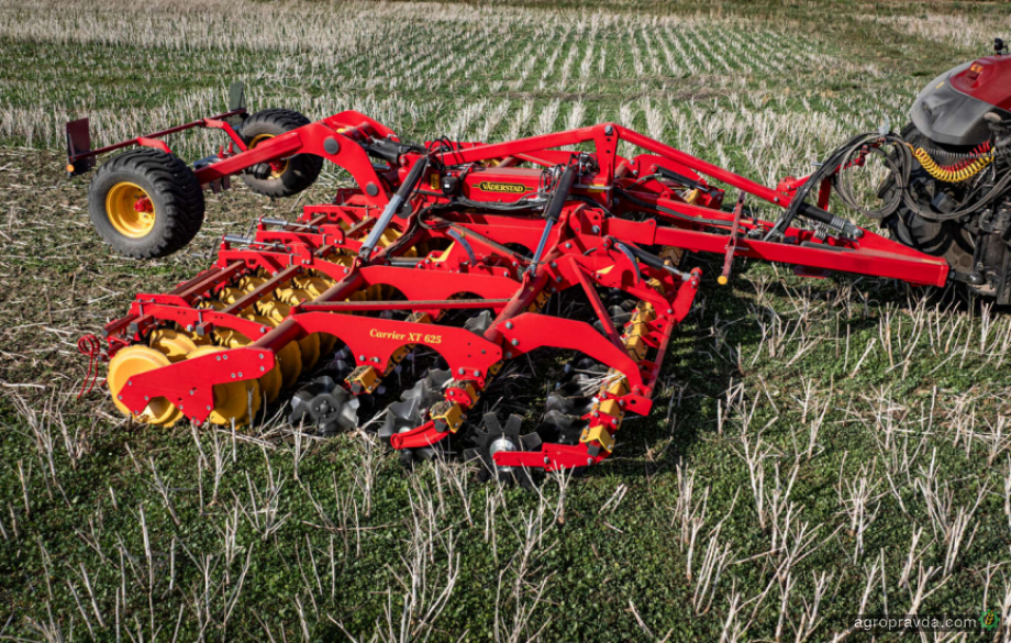 Чи підходить Väderstad Carrier XT 625 із CrossCutter Disc для стерні ріпаку