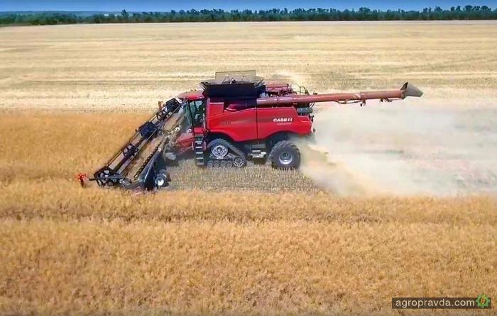 Украина собрала 53,7 млн тонн зерна