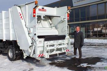 В Украине разработан новый мусоровоз на шасси IVECO