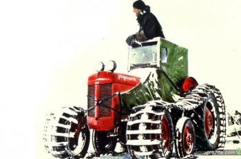 Трактор Massey Ferguson отправляют на Южный полюс