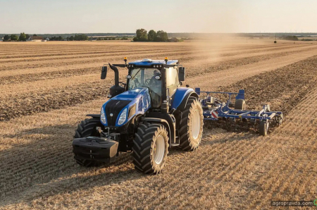 Як працює New Holland T8.440 Genesis під час дискування на Одещині