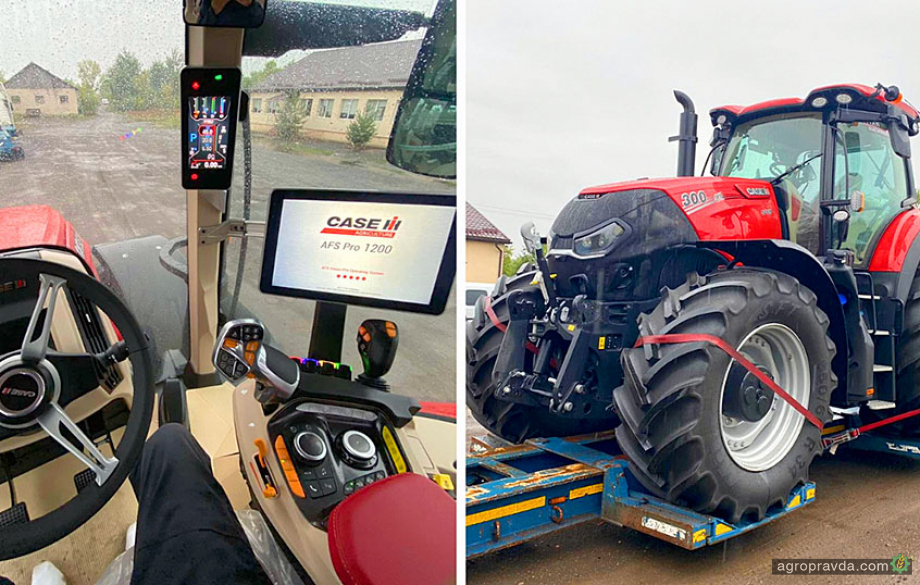 В Україні з’явився перший трактор оновленої серії Optum AFS Connect