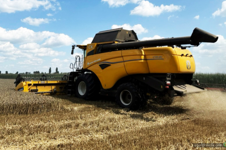 В Україні випробовують новинку - New Holland CX8.80 2026 модельного року
