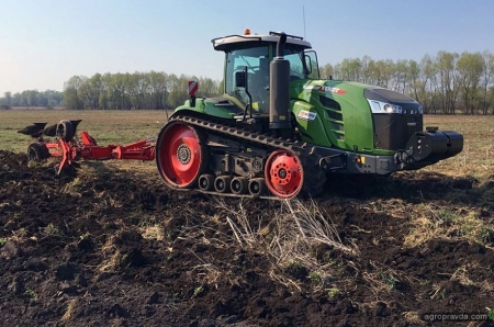 Украинские фермеры распробовали гусеничные тракторы Fendt