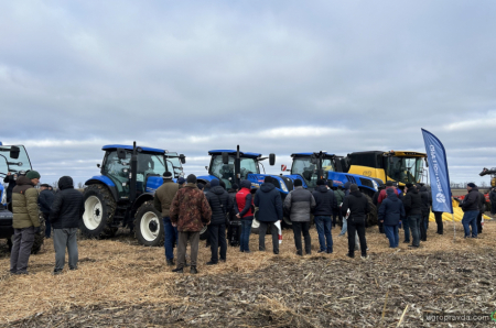 На Харківщині в грудні пройшов День поля New Holland