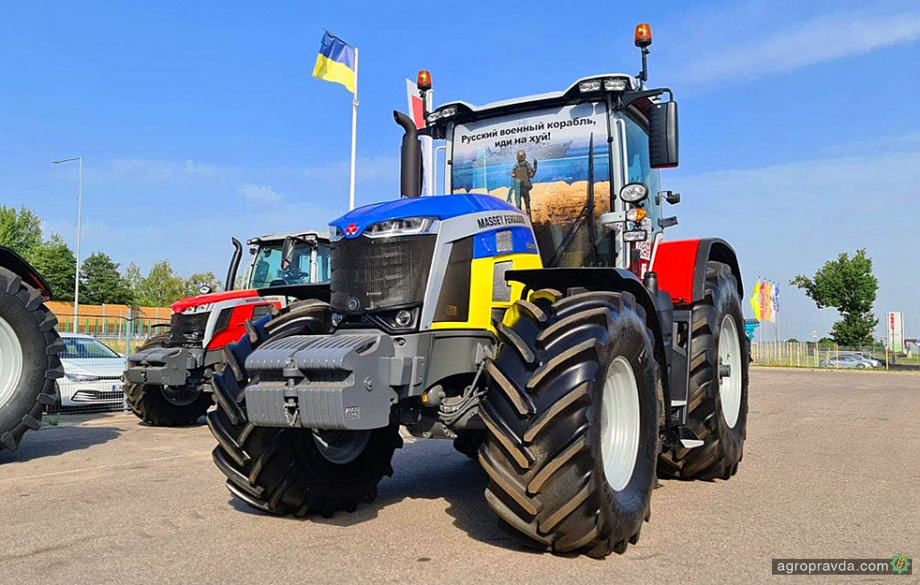 У Литві розробили трактор в підтримку України. Фото