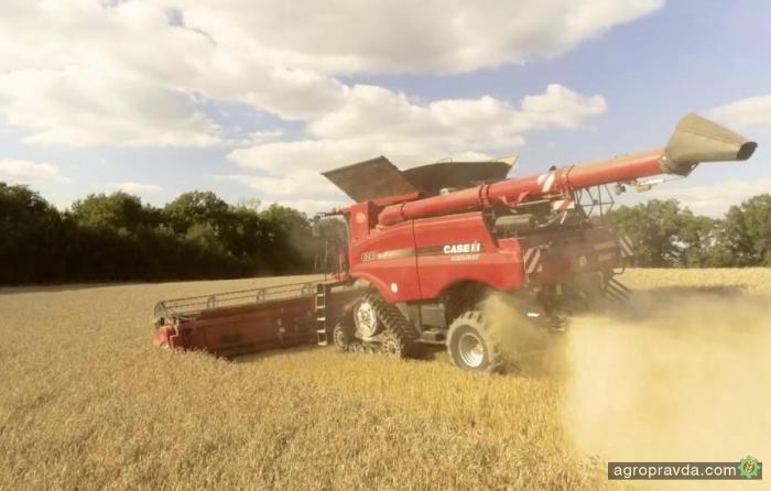 Уже собрано почти 20 млн т зерновых