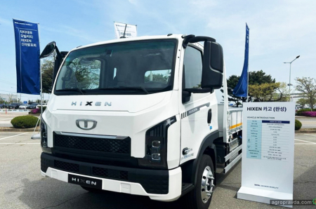 Daewoo виводить на ринок новий 15-тонний вантажний автомобіль HIXEN