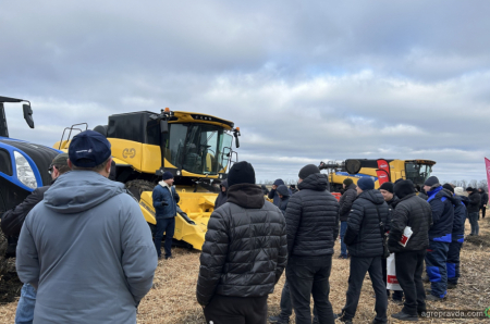 На Харківщині в грудні пройшов День поля New Holland