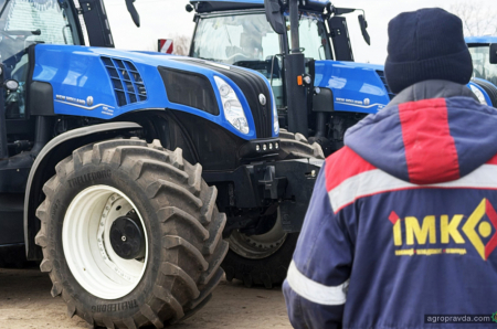 Агрохолдинг ІМК закупив партію високопотужних тракторів New Holland T8.440 Genesis