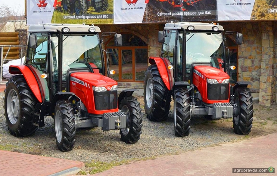 В Украине впервые представили тракторы Massey Ferguson «от 50 л.с.»