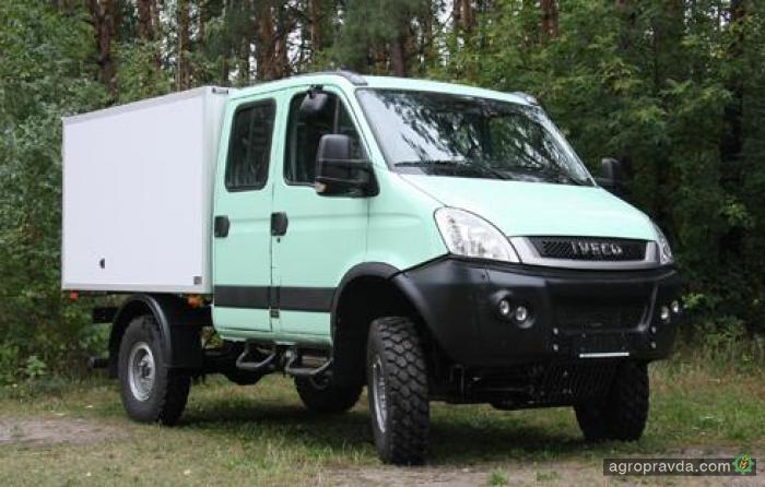 В Украине скоро появится новый IVECO Daily 4х4 - внедорожный автомобиль для аграриев