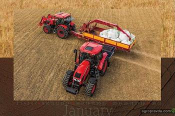 Zetor представил эротический календарь с тракторами. Фото