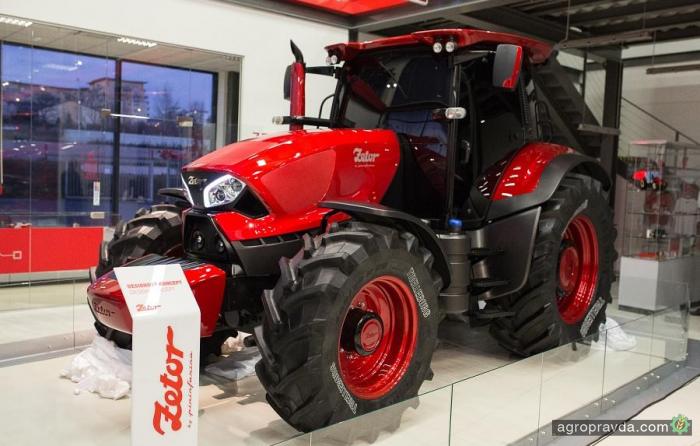 Трактор Zetor от Pininfarina будет представлен в целом ряде стран