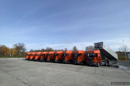 Scania поставила українському агрохолдінгу партію зерновозів