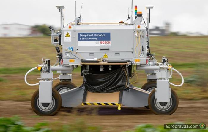 Представлен аграрный робот BoniRob нового поколения