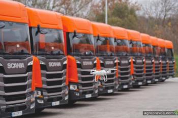 Scania выполнила крупнейшую поставку грузовиков для клиента из Украины в этом году
